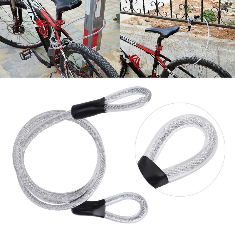 Jeffergarden Cable Bicycle Lock, Wire Rope for Lock, Anti-theft, Easy