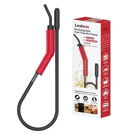 Fuel Transfer Pump 3GPM, USB Rechargeable Electric Siphon Pump for Gasoline Diesel Water, Portable Leakproof Gas Can Pump with Upgraded Hose Material & Build, Ultra-Fast Oil Transfer Pump