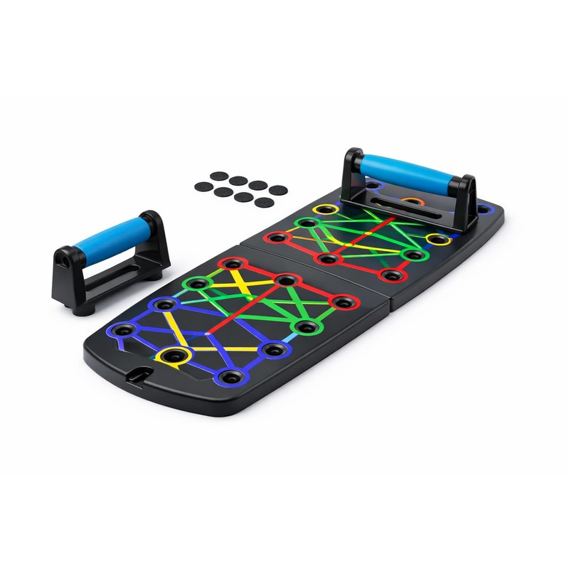 FFitness TAVOLA PER FLESSIONI PUSH UP BOARD MULTIFUNZIONE 13 IN