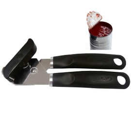 IMUSA USA Easy to Use Manual Chef Can Opener, Black