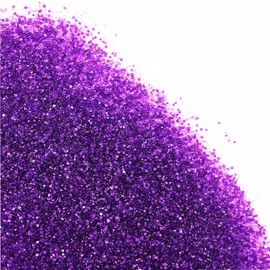 KASVAN Kasvan Purple Sanding Sugar Sprinkles - Edible Sugar Crystals, Baking Cake Decorations, Ice Cream Toppings cupcake Decorating, Wedding Party Chirstmas Supplies, 85g/3.2oz