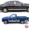10FT Automotive Chrome Trim Molding 2"(50mm) Car Side Moldings