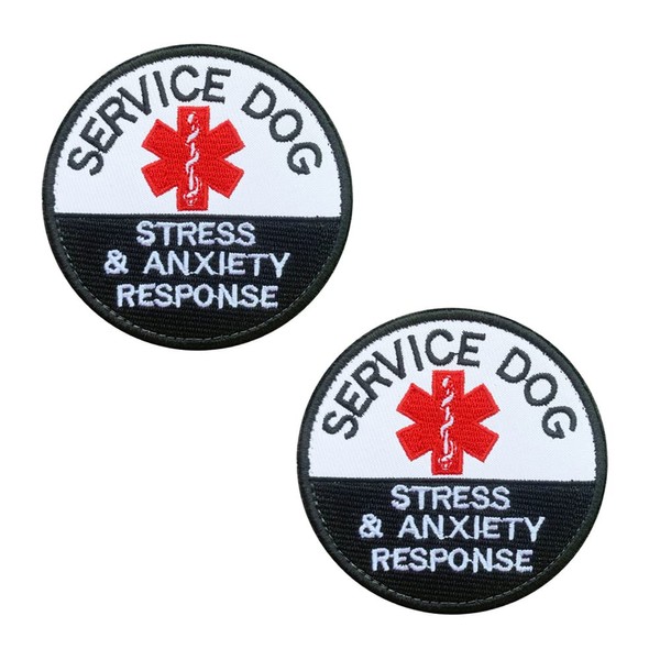 Antrix 2 Pcs EMT EMS Dog Patch Service Dog Patch