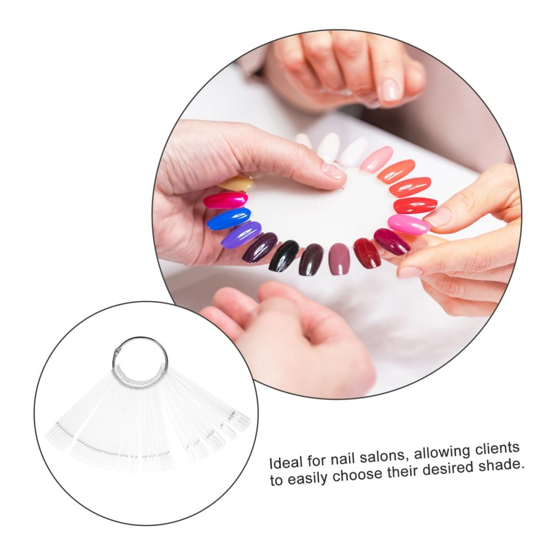 FOMIYES 1set Nail Tech Supplies Nail Art Display Boards Sample