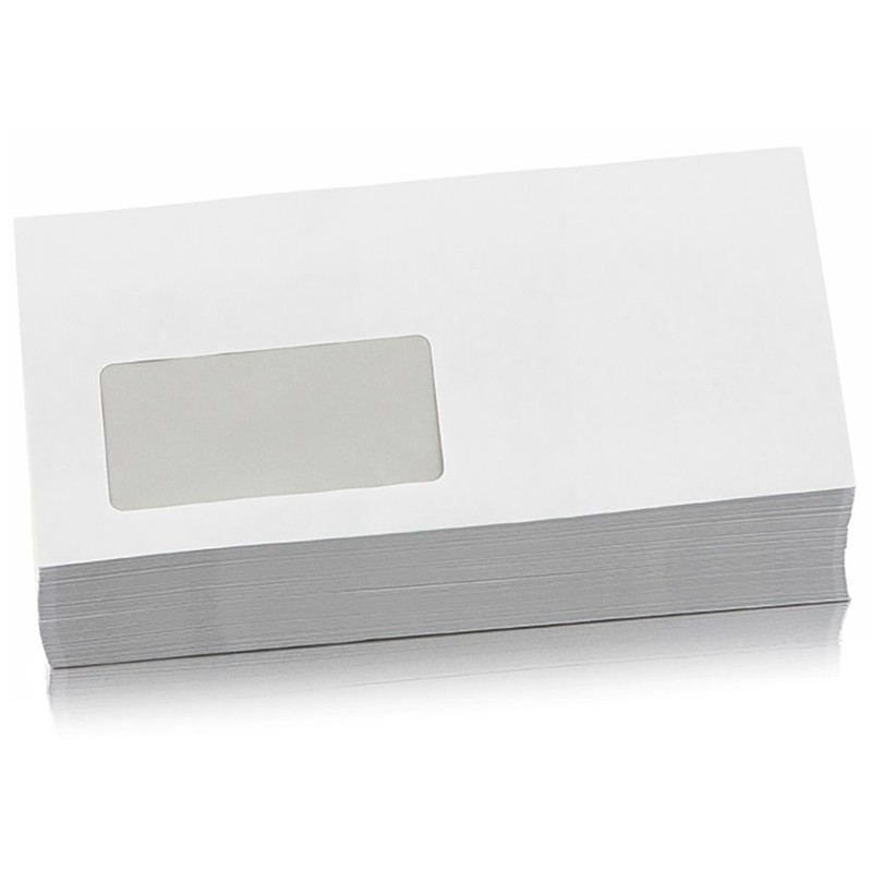 Deutsche Post Briefumschläge 100 Umschläge DIN lang weiß selbstklebend mit