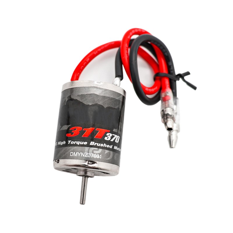 Brushed Motor 370 Stainless Steel Brushed Motor 31T Replacement for