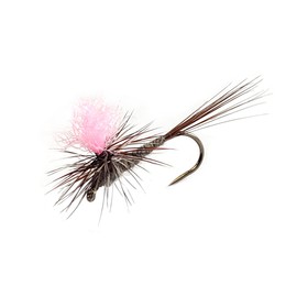 river peak parachute Adams Barbless Domestic Proteyer (#12, Pink Post)