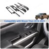 Fgtagtal Window Lift Switch Cover Compatible with Nissan Titan 2016-2023,
