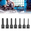 Screw Extractor Set, 7 Pieces, 1/2 Inch Square Head Screw