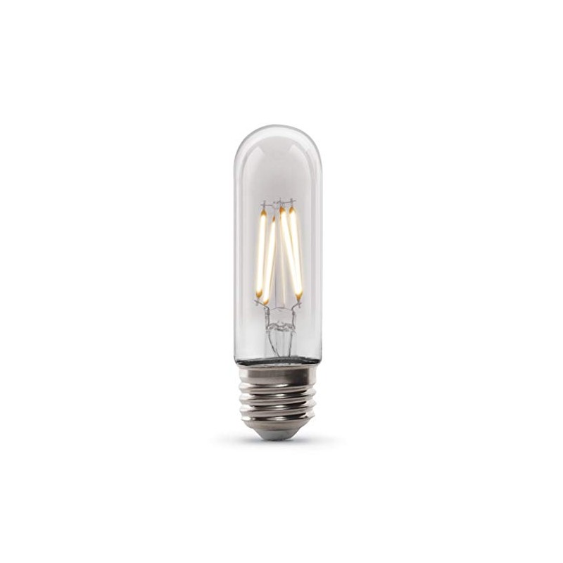 Feit Electric Vintage Exposed Filament Clear Glass LED T10 with