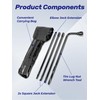Xongjojo Spare Tire Tool Kit with Spare Tire Jack Handle