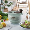Toffy K-HC8-PA Salad Spinner, Pale Aqua, Drainage Hole, Easy Care,