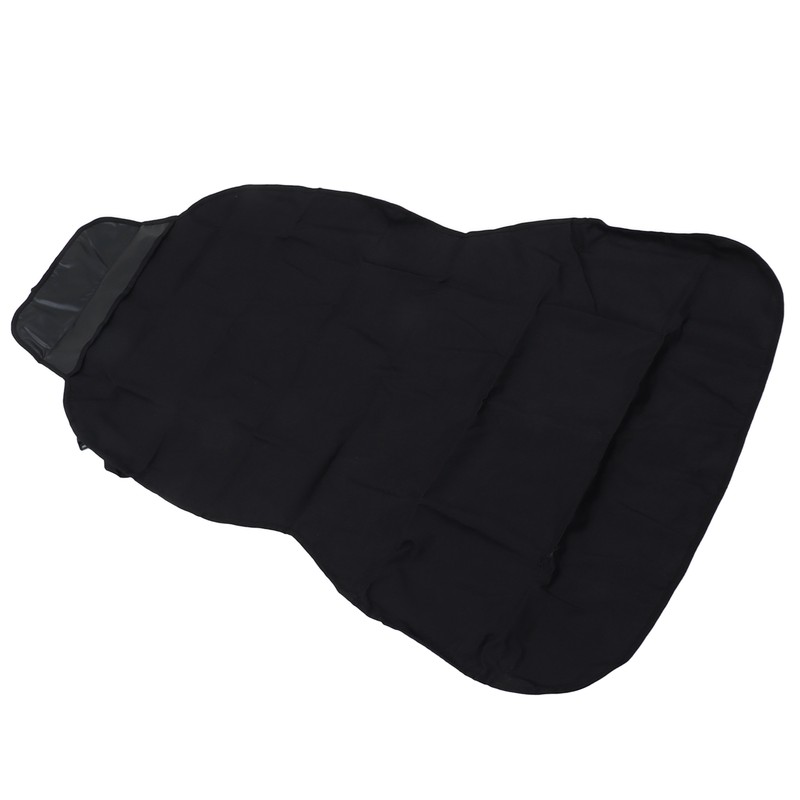 Black Foldable Pets Front Seat Dog Cover with Buckle Waterproof