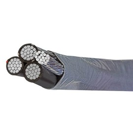 Wirenco 2-2-2-4 SER Aluminum Service Entrance Cable (35 Feet)