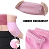 2Pcs Pink Gel Elbow Sleeves Breathable Elastic Tennis Elbow Brace