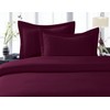 Elegance Linen 1500 Thread Count Wrinkle Resistant Ultra Soft Luxurious Egyptian Quality 3-Piece Duvet Cover Set, Full/Queen, Purple