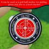 1 PCS Golf Ball Markers Reader，Golf Marker with Bubble Level,Golf