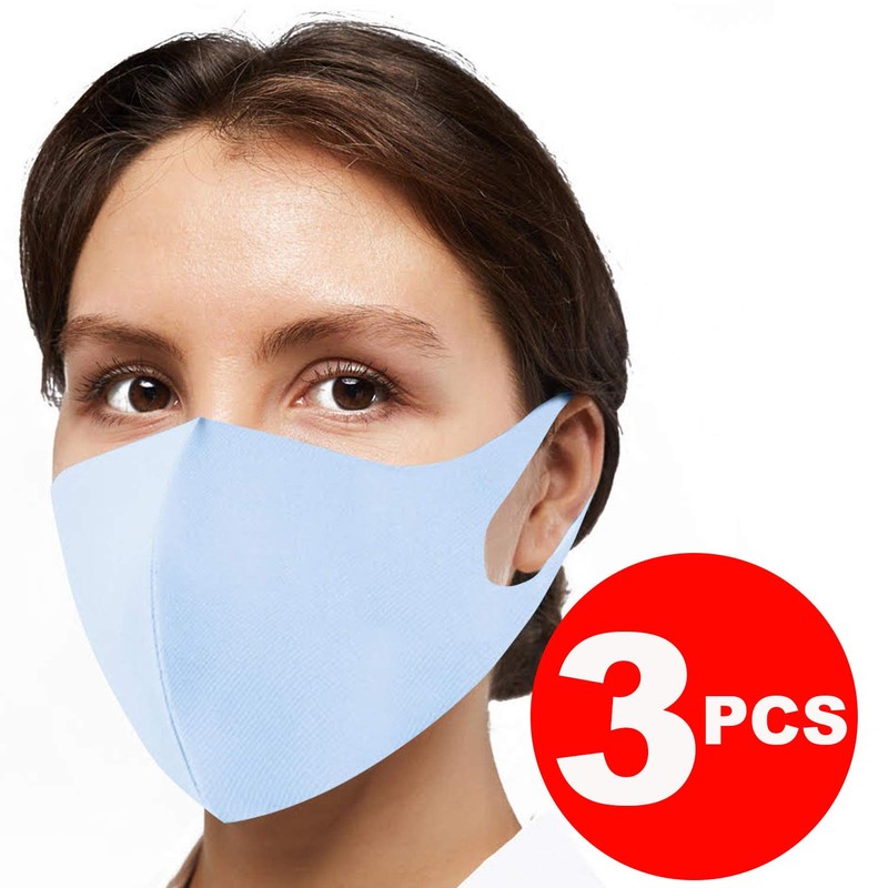 Generise Reusable Face Mask Stylish Face Mask x3 - Polyurethane