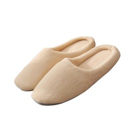 Healeved 1pair Non-slip Hotel Slippers for Guests Lightweight Coral Fleece Travel Slippers Non-disposable Comfortable Fashionable for Home Use