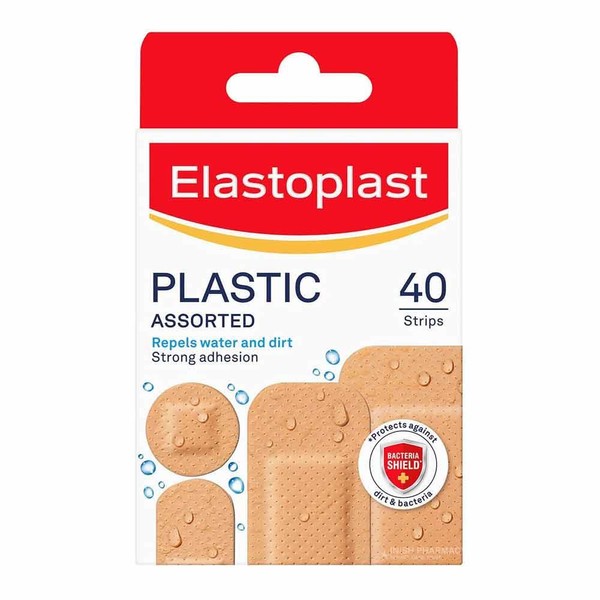 Elastoplast Water Resistant Plasters 40 Pack