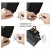 250 Pieces Hard Clothing Security Tags 8.2Mhz RF Frequency, White