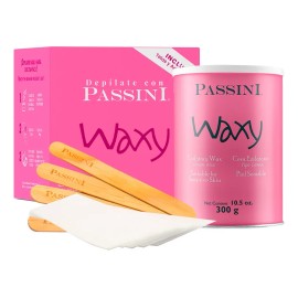 Waxy Cera Para Depilar Passini 300g + Telas De Regalo