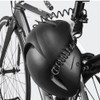 L-04 Black Zinc Alloy Bicycle Helmet Cushion Wheel U Shape