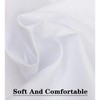 Men's Handkerchiefs Soft Cotton White Hankie Hankerchieves - Model: 12PC