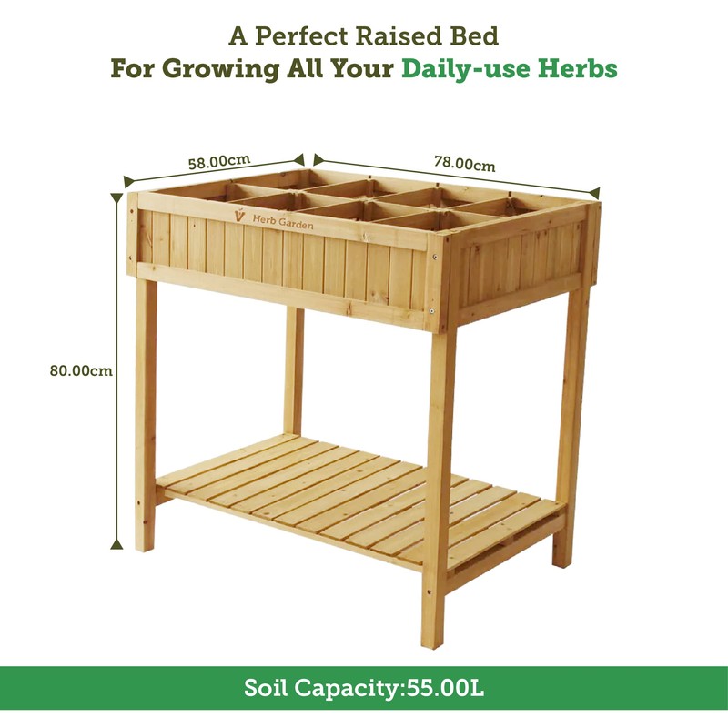 VegTrug 8 Pocket Herb Garden