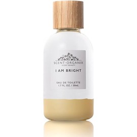 SCENT BEAUTY Scent-Organix I Am Bright Perfume for Men & Women - Fruity and Citrusy Scent with Notes of Pineapple, Tiare Flower & Orange Flower - Non-Toxic, Vegan & Biodegradable Perfume - 1.7fl Oz