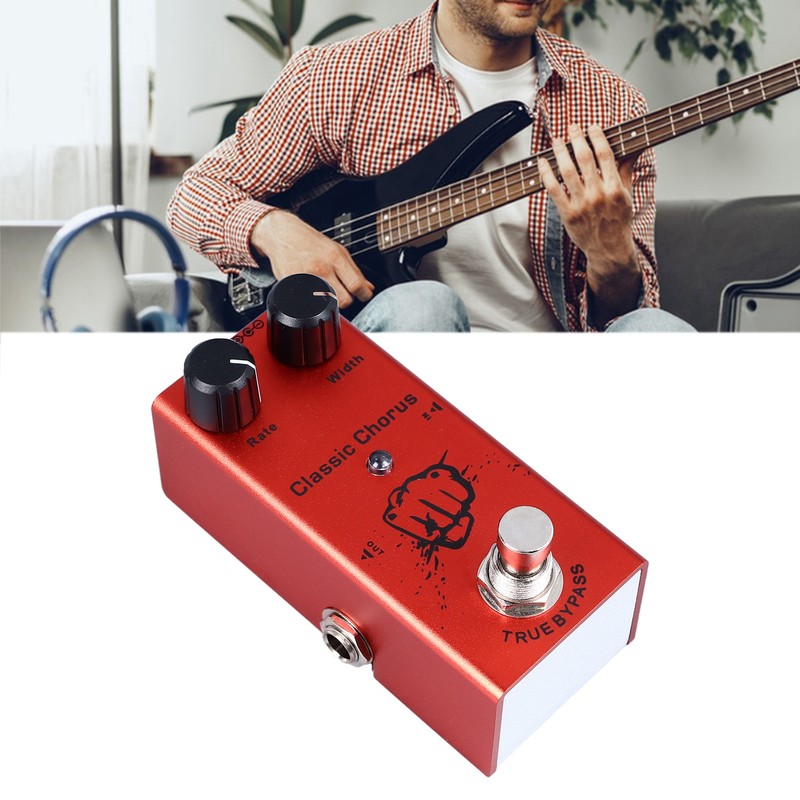 Electric Guitar Effects Pedal Portable Multiple Effects Accurate Chorus Guitar
