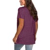 Sipaya Womens T Shirts Deep V Neck Short Sleeve Simple