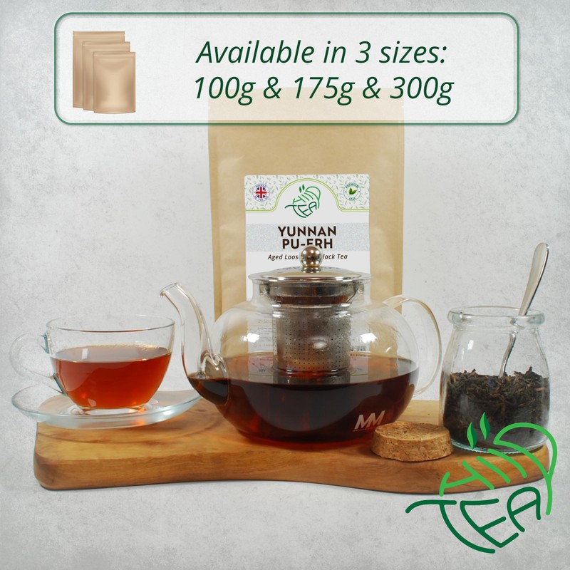 Yunnan Pu-Erh Premium Loose Leaf Black Puer Tea - Fermented