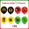 HOWAF 40Pcs Happy Juneteenth Party Balloons,African Afro American Freedom Day