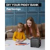 Money Saving Box, Unbreakable Piggy Bank for Adults Save $5,050