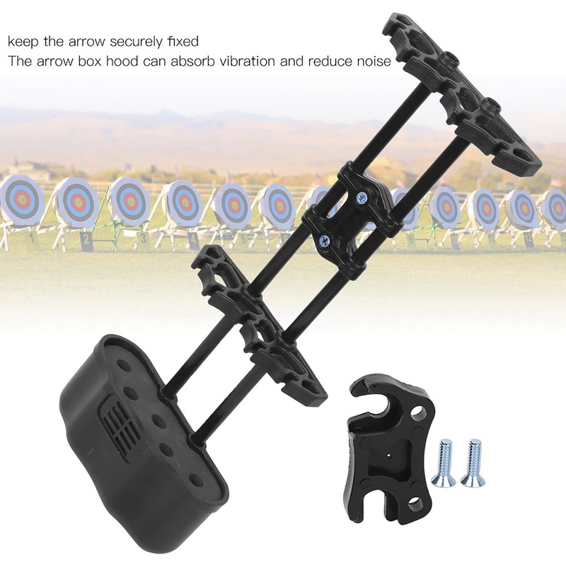 Portable 5 Arrow Quiver Buckle Type Bows Holder Box Outdoors