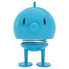 Hoptimist Bumble, Bobble Figure Decoration, Scandinavian, Decorative Living Room, Desk Decoration, Office Gadgets, Great Small Gifts, 10 x 10 x 15 cm, Large, Turquoise