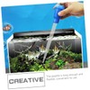 Sosoport Aquarium Water Changer 3pcs Manual Dropper for Aquarium Cleaning