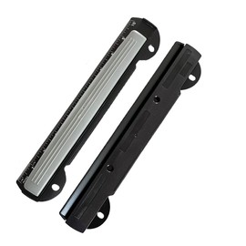 Perforadora de papel tamaño A4 de 3 agujeros (capacidad de 5 hojas) con regla integrada de 276 x 54 x 12 mm