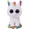 Ty Beanie Boos PIXY - White Unicorn reg