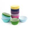Xlloest Mini Cupcake Liners Muffin Wrappers Rainbow Bright Baking Cups