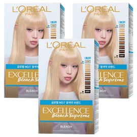 L'Oréal Paris Excellence Bleach Supreme Bleaching Agent, 174g, 3 pieces / 로레알파리 엑셀랑스 블리치 슈프림 탈색제, 174g, 3개