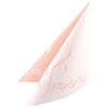 50 Serviettes Flowers 40 x 40 cm Fabric-Like Airlaid Elegantia,