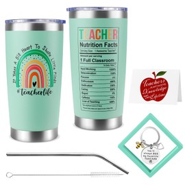 Teacher Appreciation Gifts,Back to School Gift for Teacher,Thank You Gifts for Best Teacher,Teacher Days Gift,New Teacher Christmas Birthday Gift,20oz Teacher Tumbler