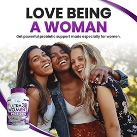 Probiotics For Women With Digestive Enzymes Prebiotics Cranberry & Goldenrod For Urinary & Gut Health 30 Billion CFU Womens Probiotic Bloating Relief Multi Enzyme Pro PH Balance Vegan Gluten Free 60ct