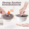 Silicone Lids for Pots & Pans - BPA Free, Microwave