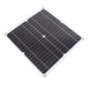 Solar Panel Kit 20W 12V Monocrystalline IP65 Waterproof DIY Solar