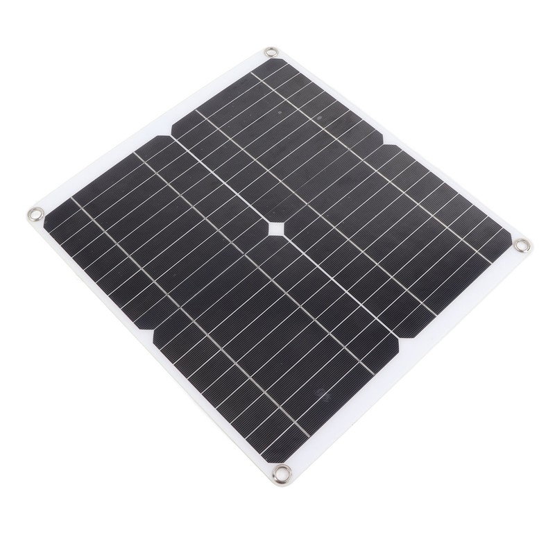 Solar Panel Kit 20W 12V Monocrystalline IP65 Waterproof DIY Solar
