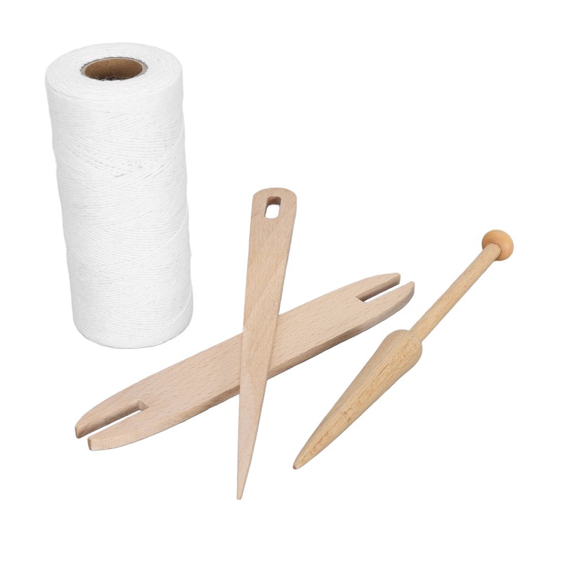 Loom Warp Thread Kit Portable Wear Resistance Pure Cotton Lightweight