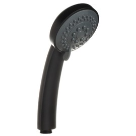 Hand Shower, Matte Black, 3 Jet Types, Anti-Limescale Nozzles/Shower Head, Shower Head, Shower Head Shower Massage